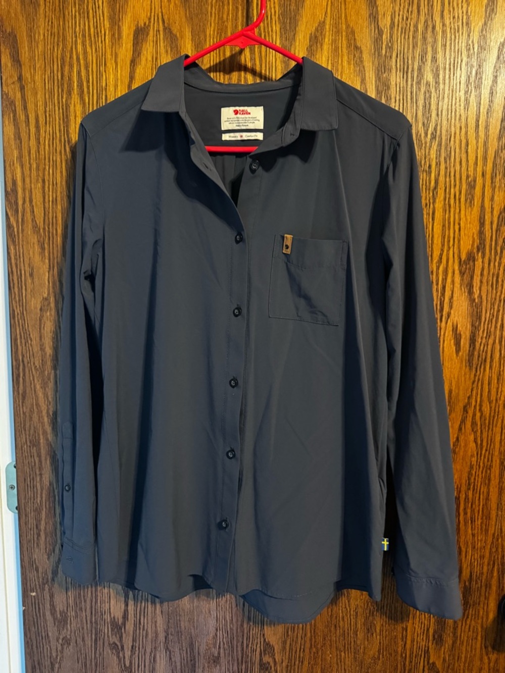 Fjallraven Orvolite Shirt in Navy